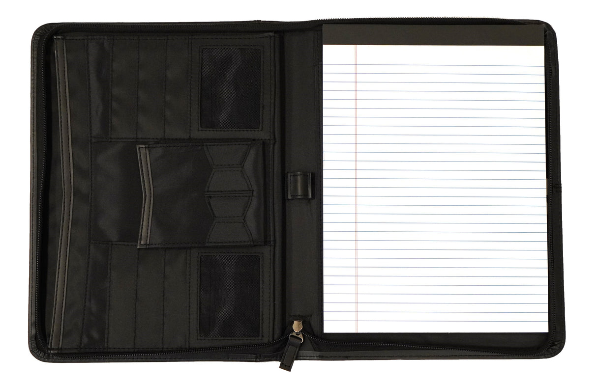 DPS Large Zippered Padfolio
