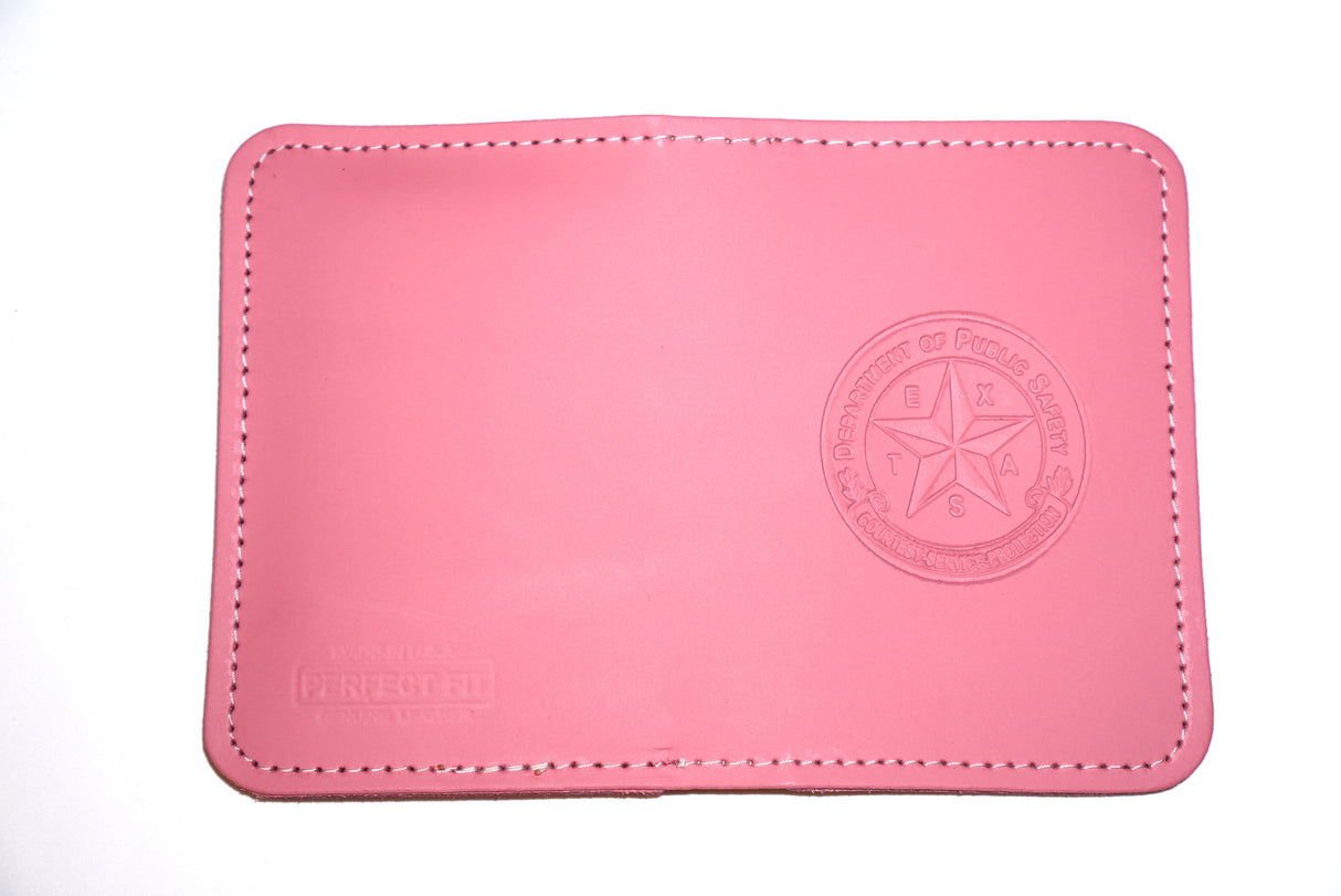 Pink DPSOA Single Fold Badge Holder