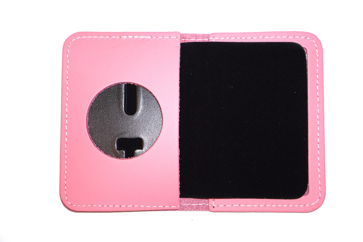 Pink DPSOA Single Fold Badge Holder