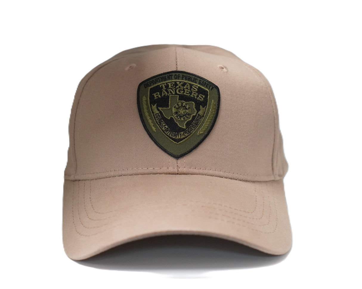 OD Green Texas Ranger Tan Cap