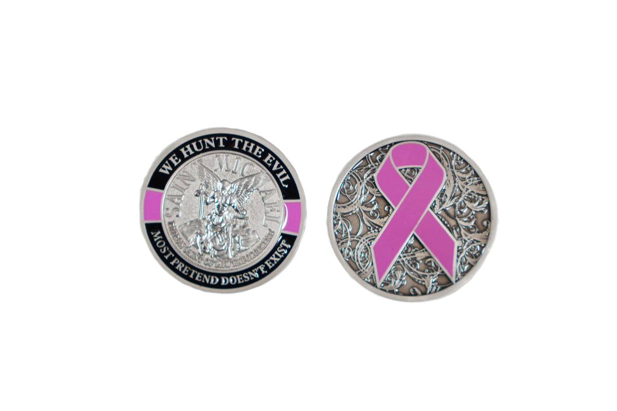 Pink Ribbon Coin