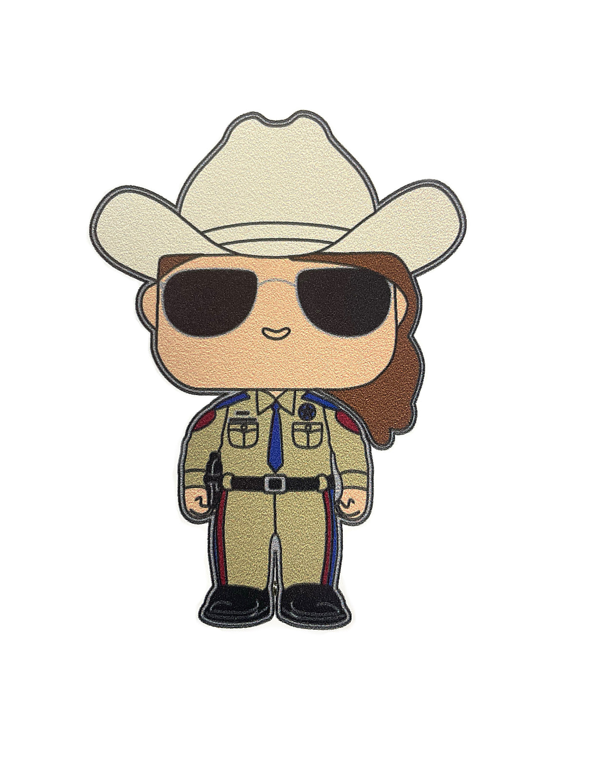 Male and Female Trooper Sticker