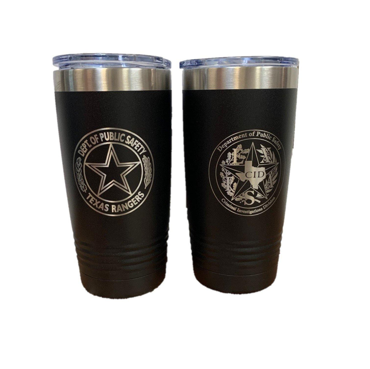 20oz Stainless Steel Black Tumblers