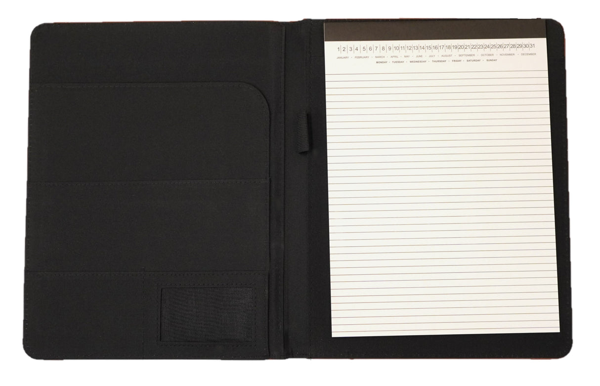 DPS Brown Leather Padfolio
