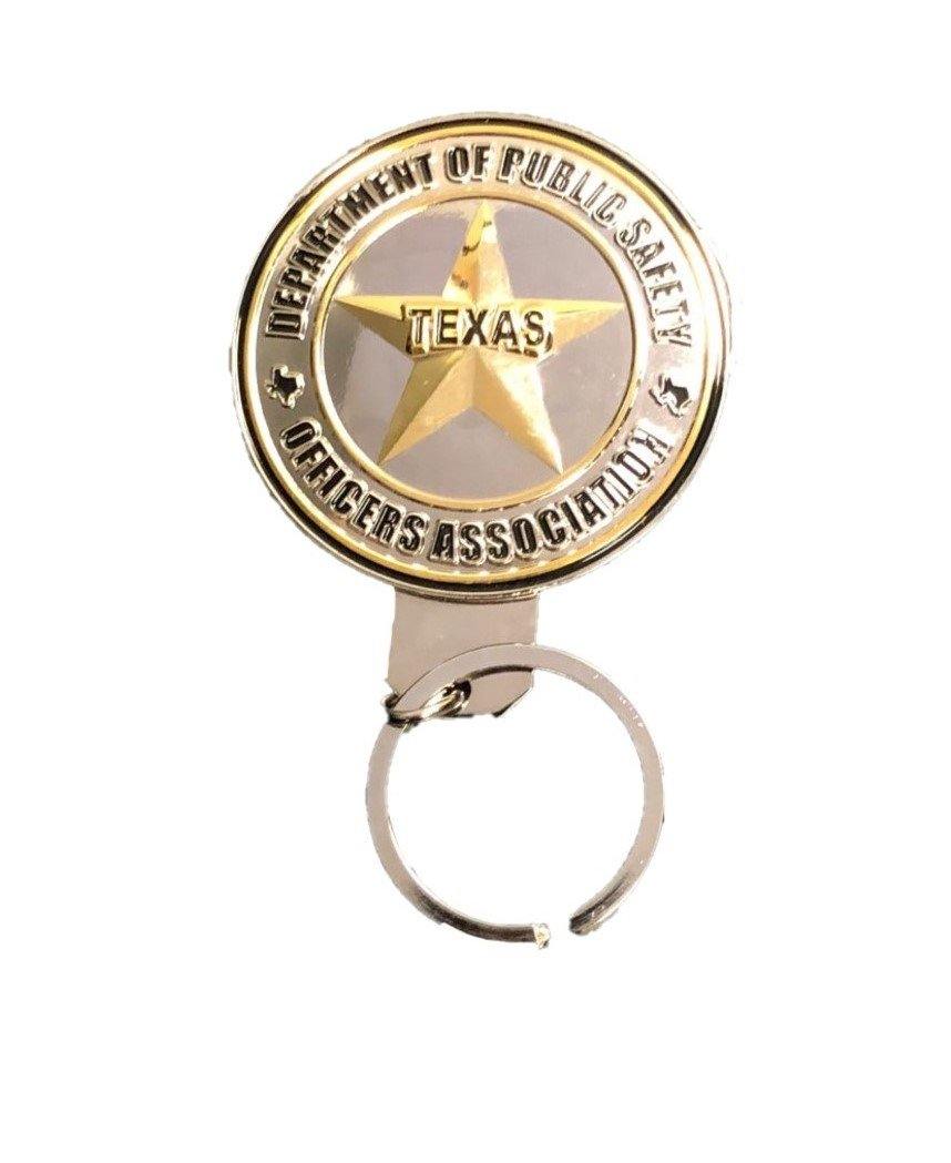 Badge Key Chains - Trooper, Texas Ranger, DPSOA