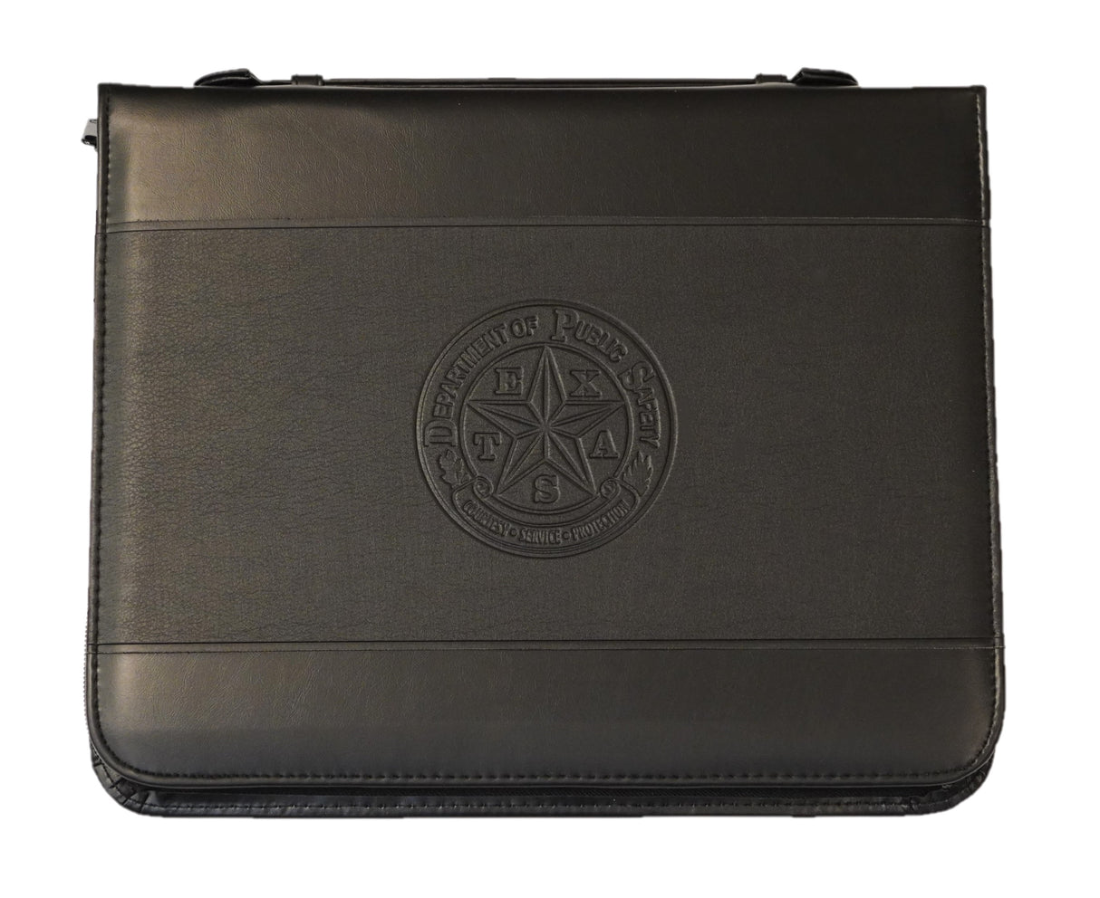 DPS Black Padfolio w/ Handle