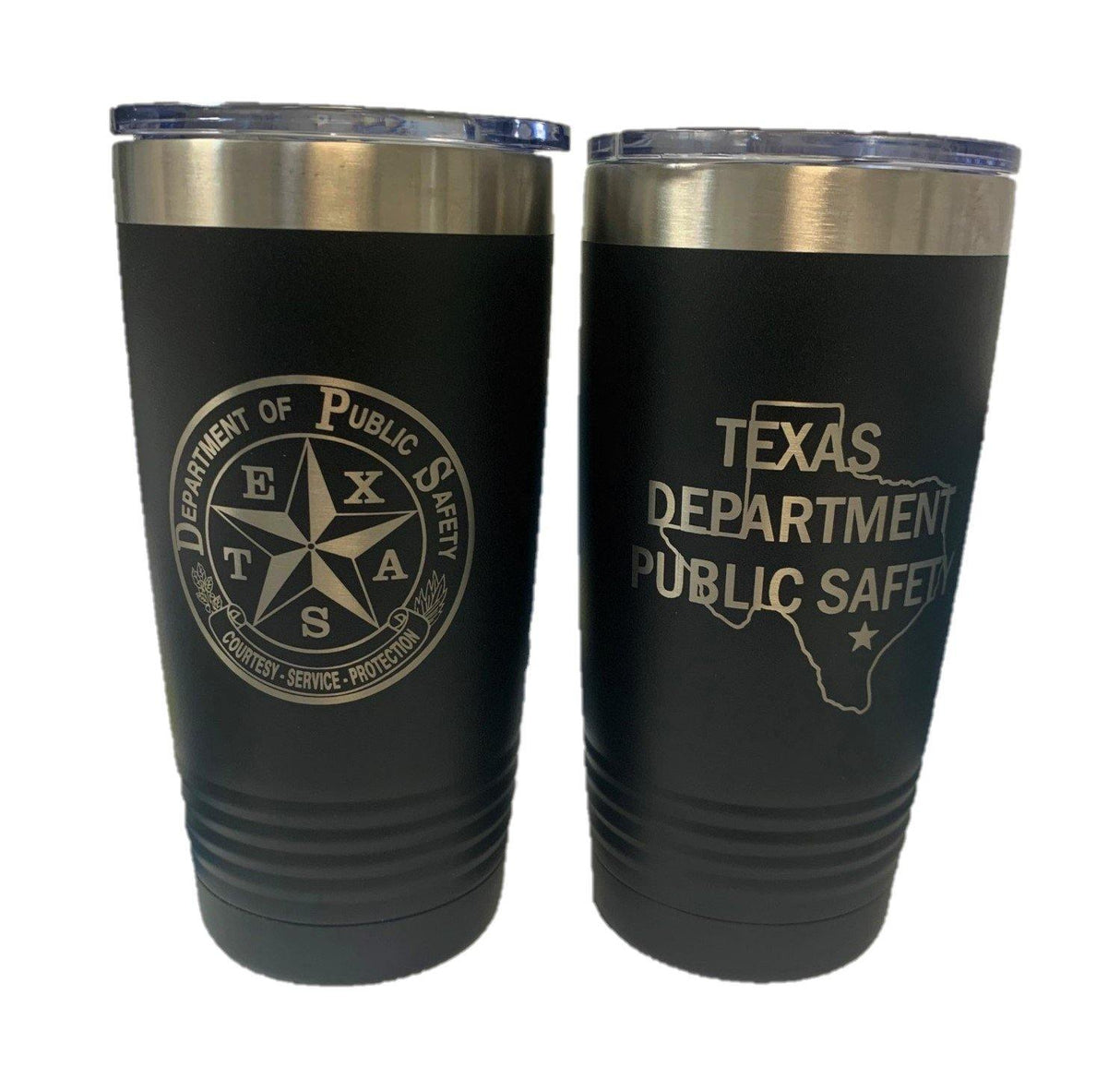 20oz Stainless Steel Black Tumblers