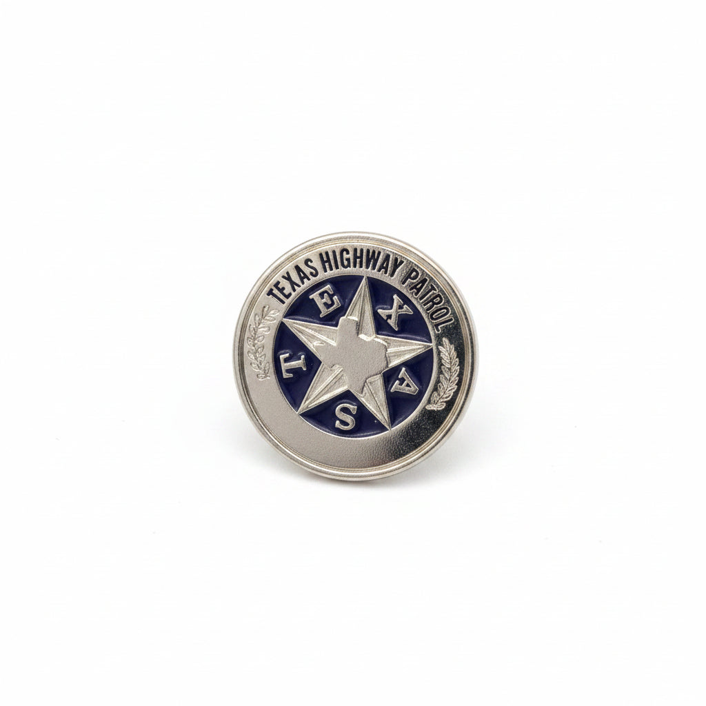 Trooper Badge Lapel Pins and Tie Tacks