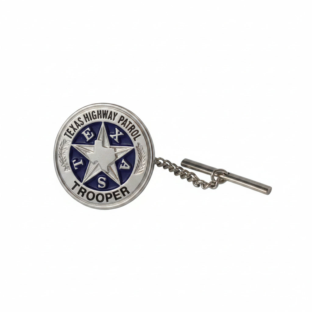 Trooper Badge Lapel Pins and Tie Tacks