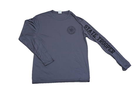 State Trooper DriFit Shirts- Long Sleeve