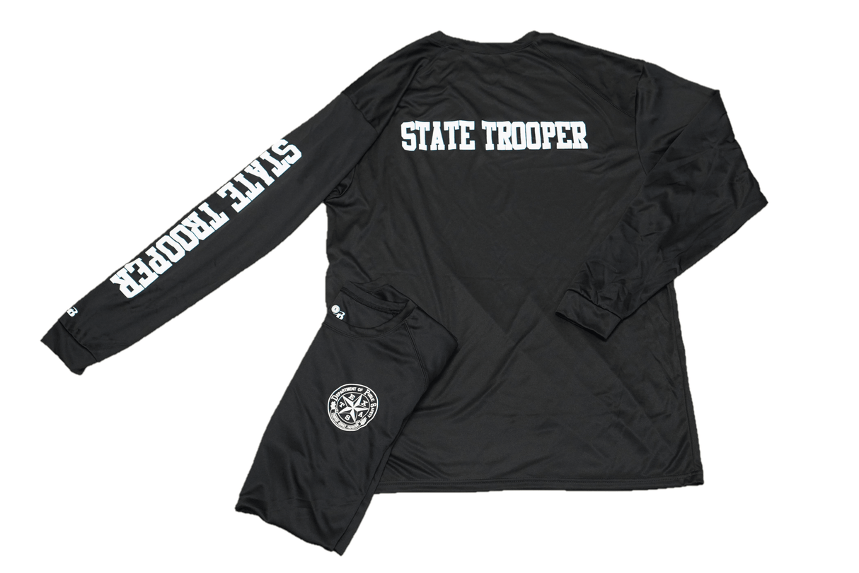 State Trooper DriFit Shirts- Long Sleeve