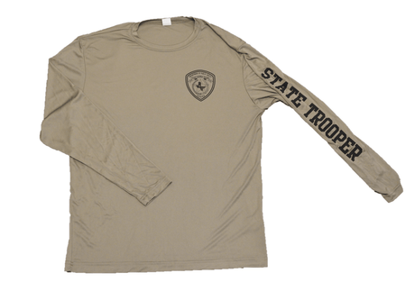 State Trooper DriFit Shirts- Long Sleeve