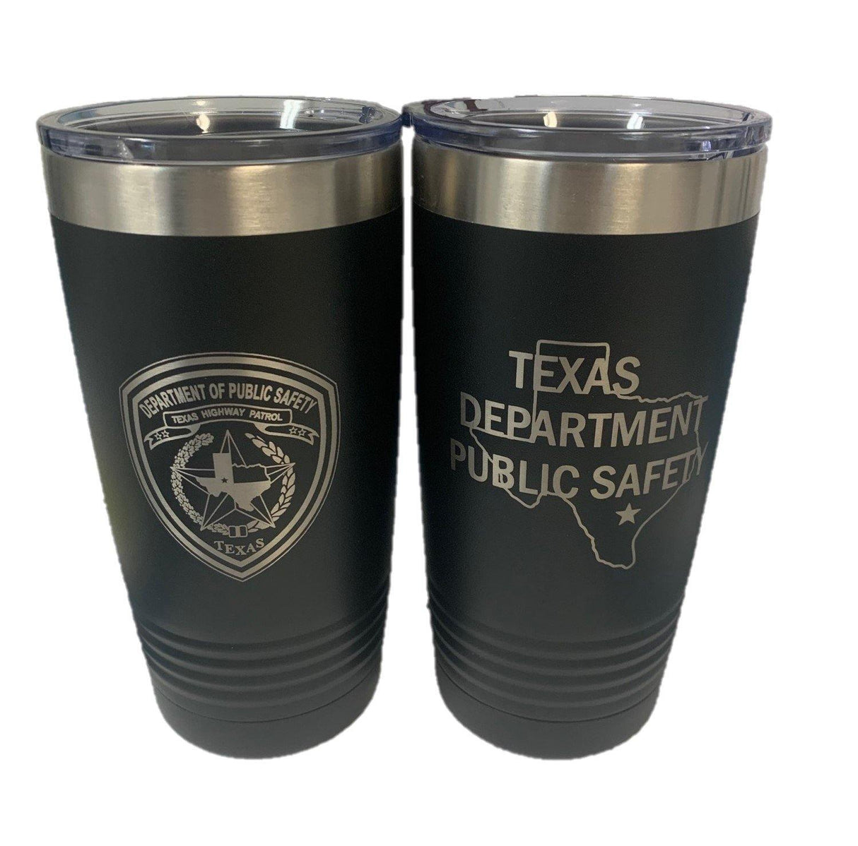 20oz Stainless Steel Black Tumblers