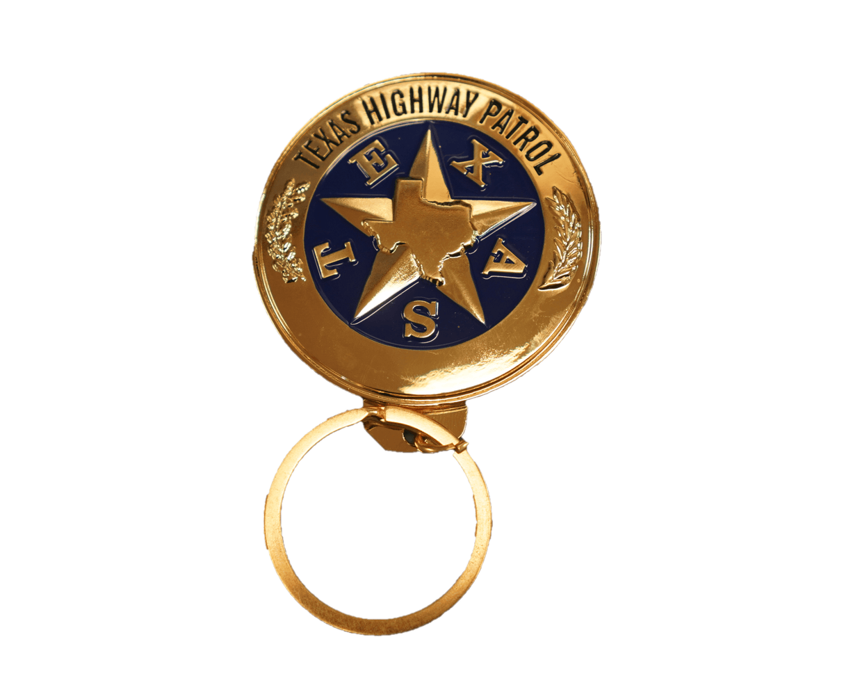 Badge Key Chains - Trooper, Texas Ranger, DPSOA