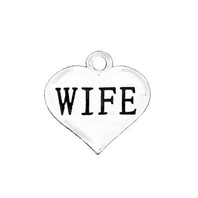 Wife - Daughter - Grandma - Heart Charm