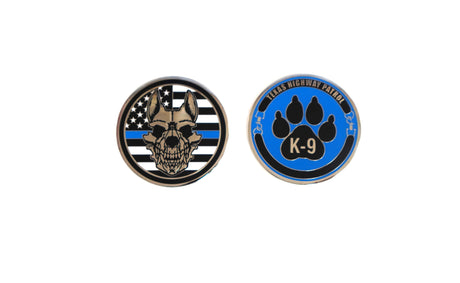K-9 Blueline Coin