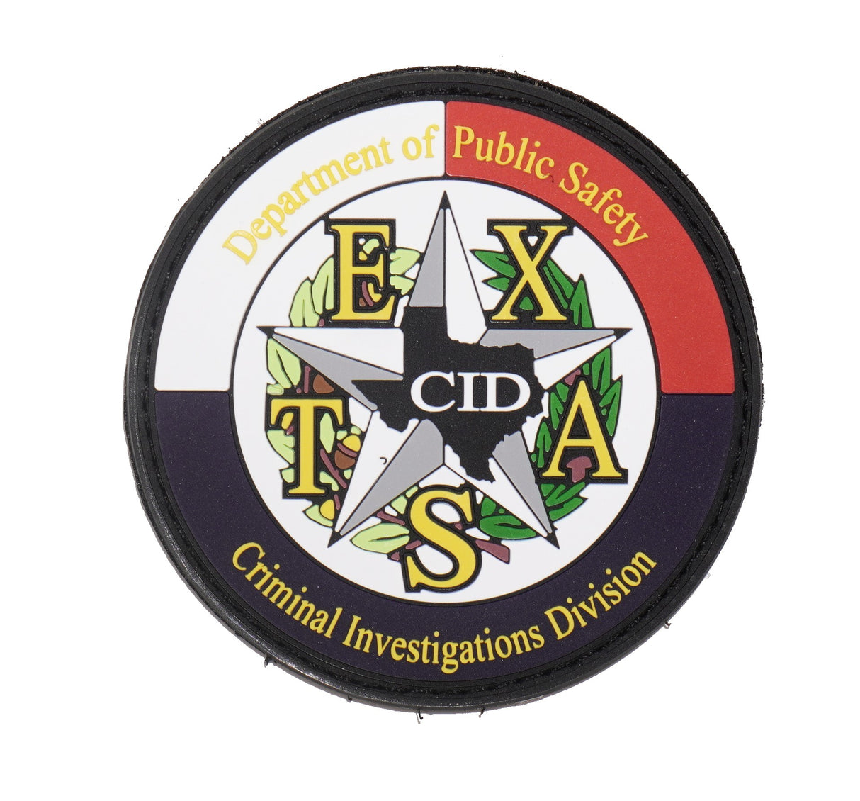 CID Seal PVC Velcro Patch