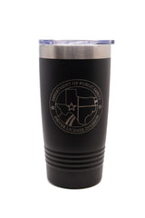 20oz Stainless Steel Black Tumblers