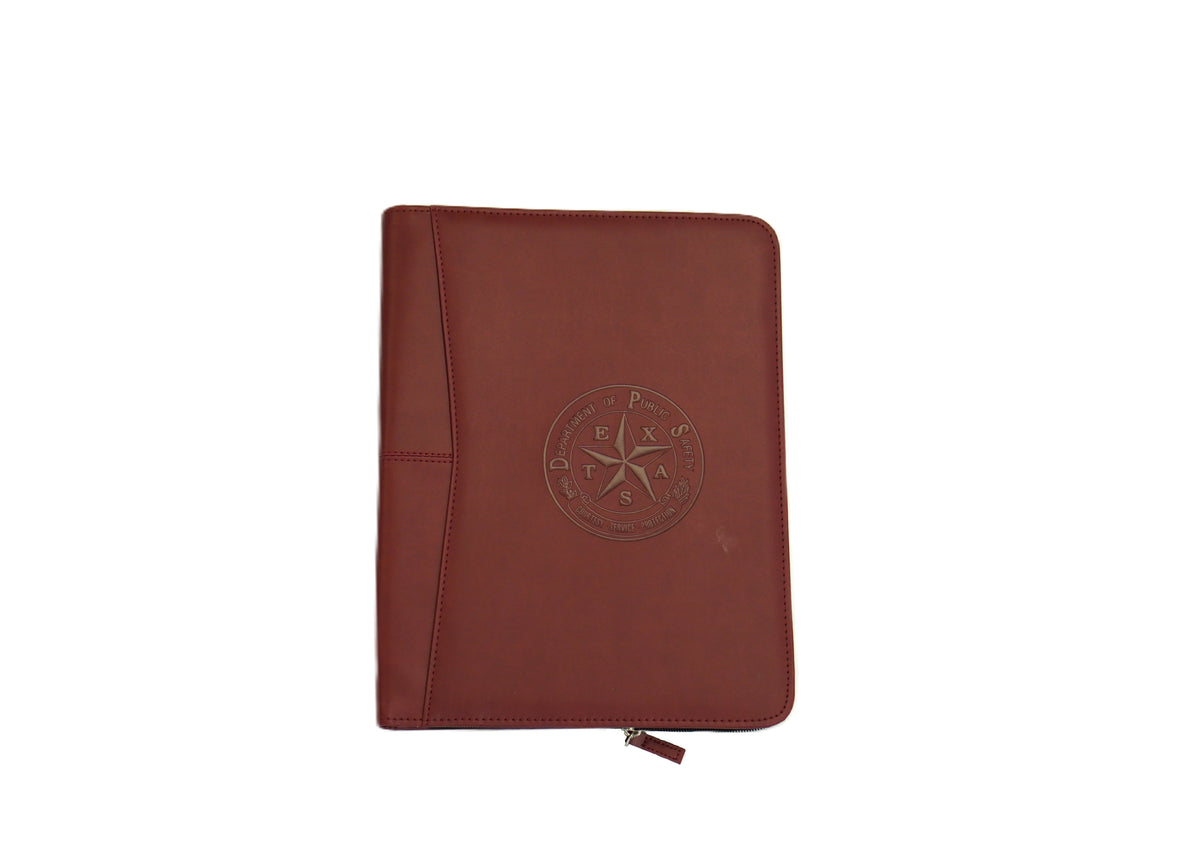 DPS Large Zippered Padfolio
