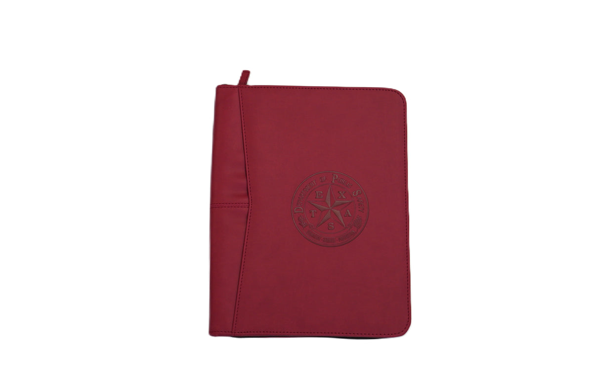 DPS Large Zippered Padfolio