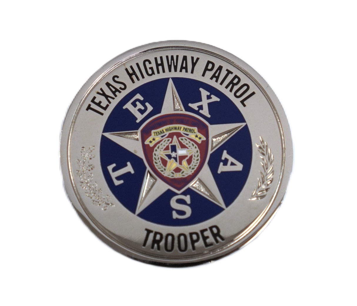 THP Trooper Badge Patch Coin