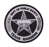 Texas Ranger Badge PVC New Velcro Patch