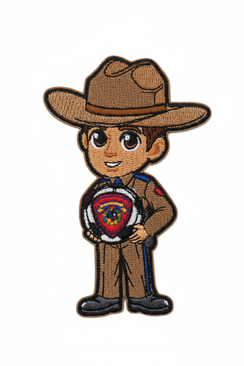 Highway Patrol Soccer Patch