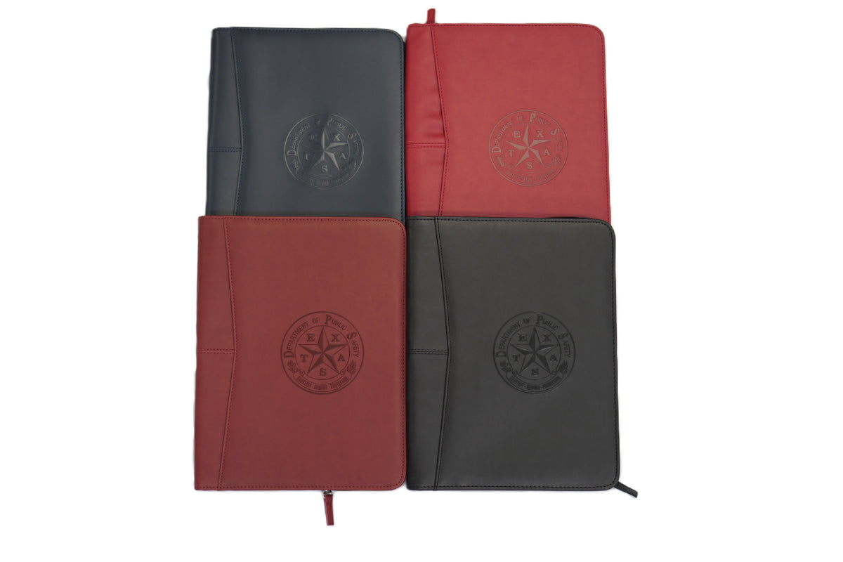 DPS Large Zippered Padfolio