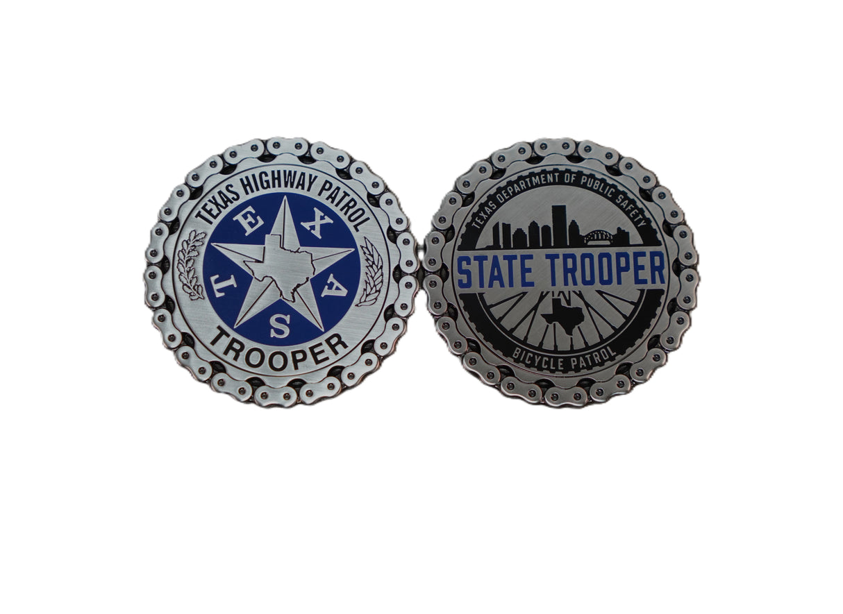 bicycle challenge coin