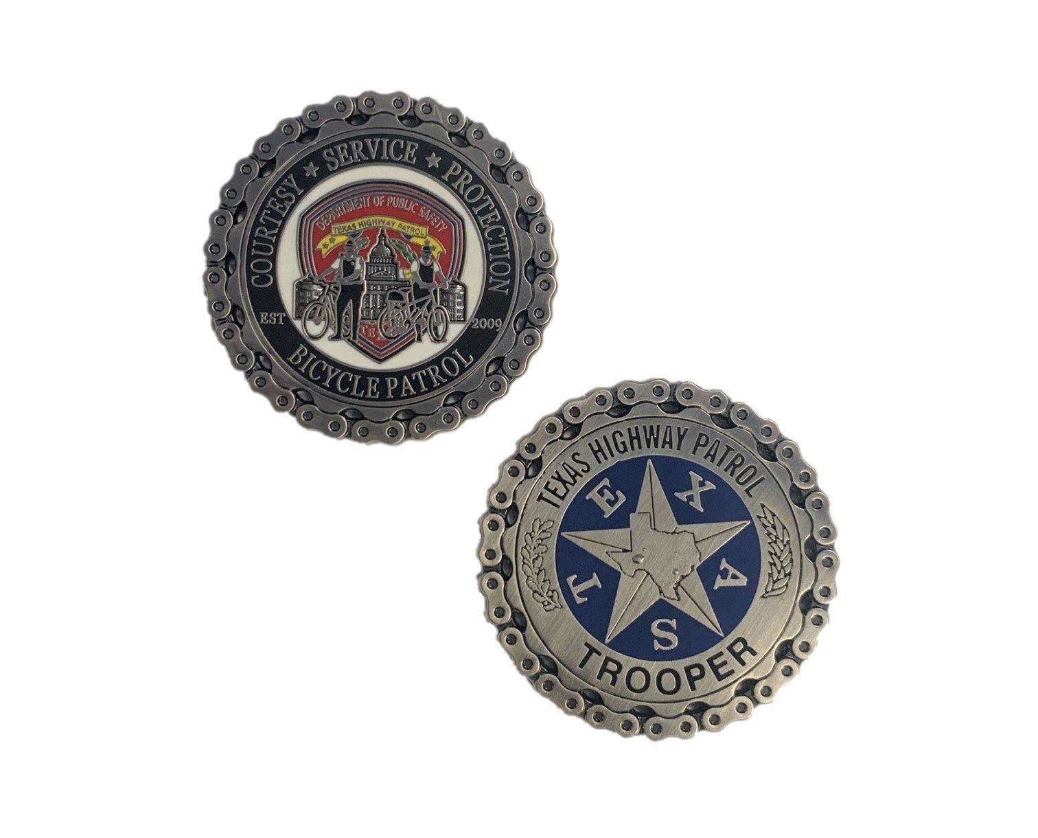 Bicycle Patrol Coin Texas DPSOA Online Store