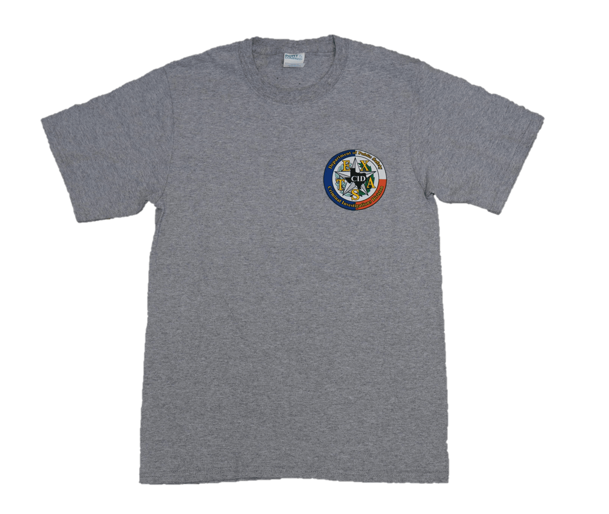 CID Seal Gray T-Shirt