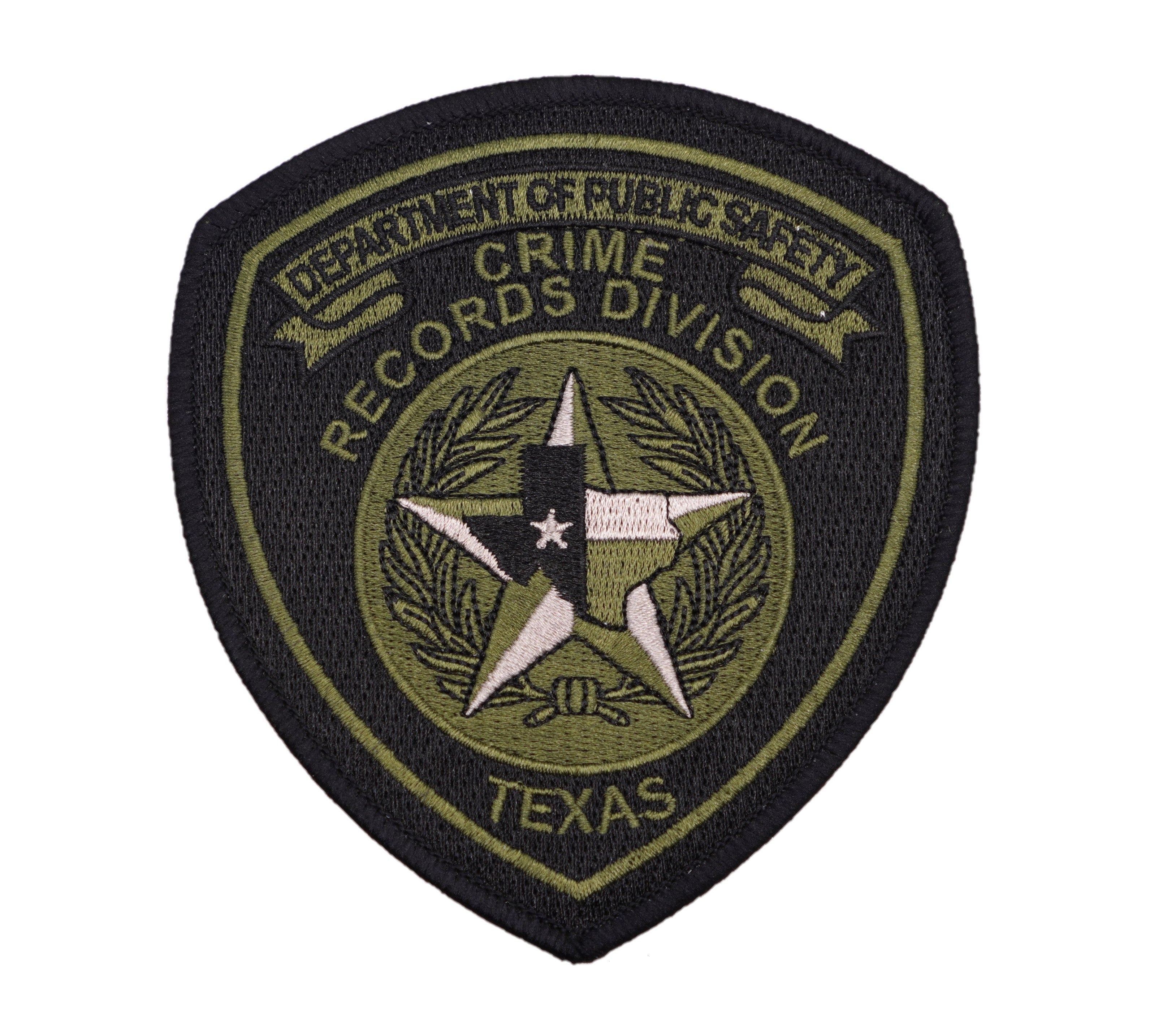 Crime Record Patch – Texas DPSOA Online Store
