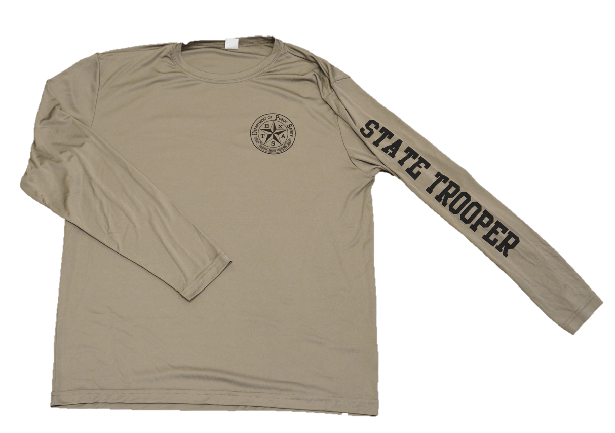 State Trooper DriFit Shirts- Long Sleeve – Texas DPSOA Online Store