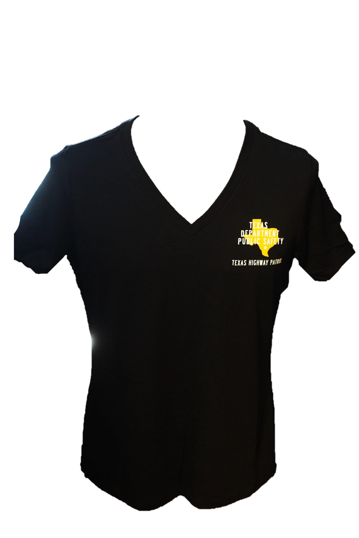 Ladies V-Neck Door Logo T-Shirt