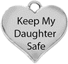 Keep My Daughter Safe - Charm