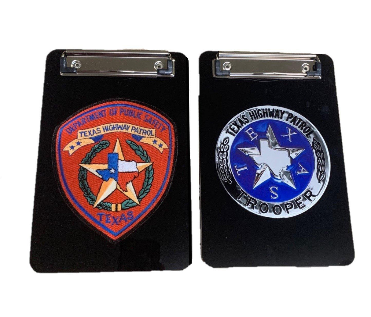 Mini Double Sided Clipboard - THP Patch and Trooper Badge