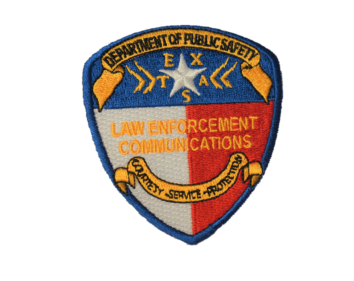 Communications Patch Rocker NEW Communication Patch – Texas DPSOA Online Store