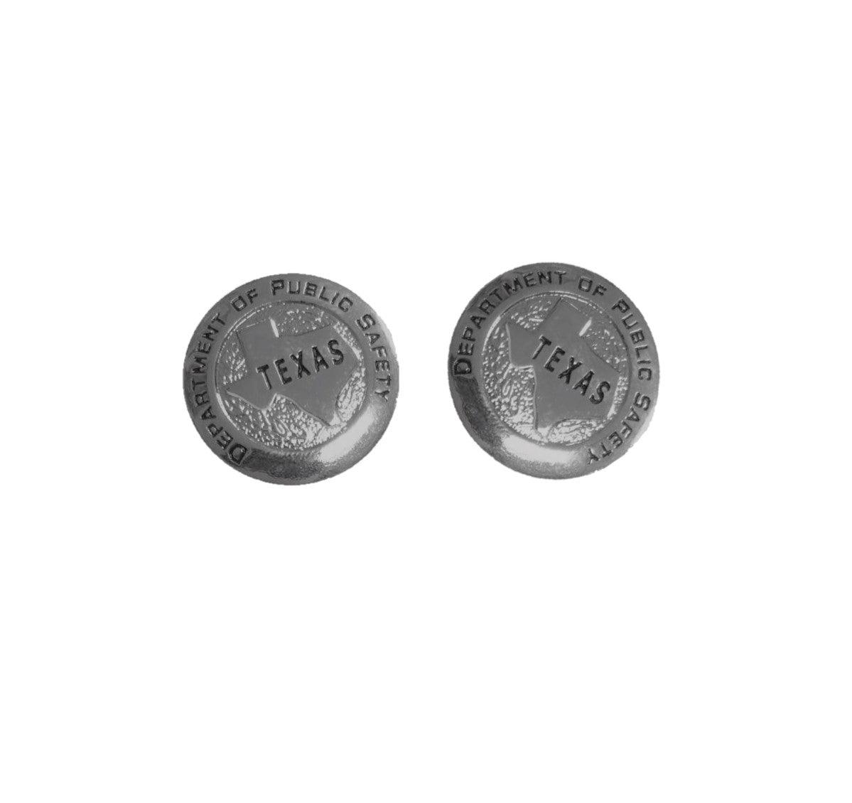 Old Badge Silver Stud Earring's