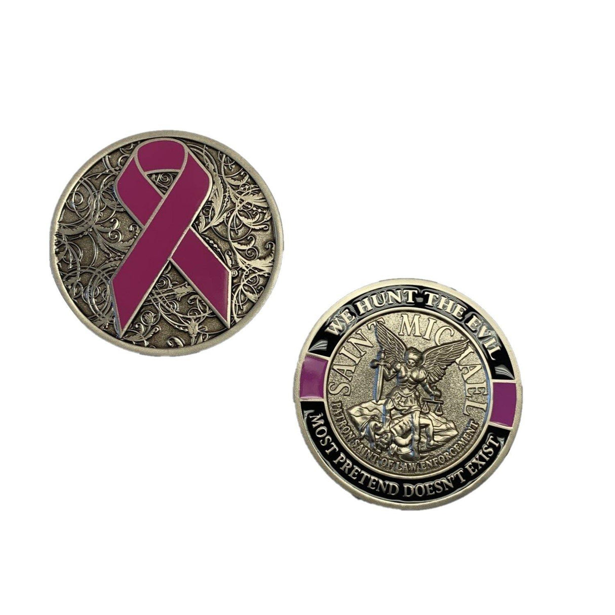 Pink Ribbon Coin