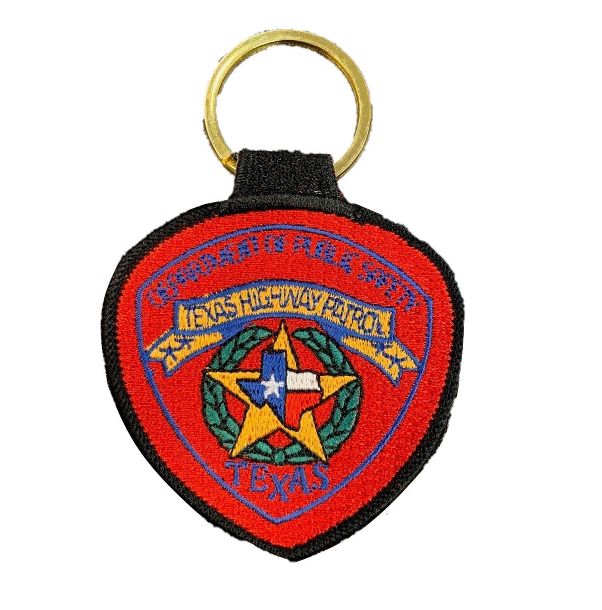 THP Red Patch Keychain