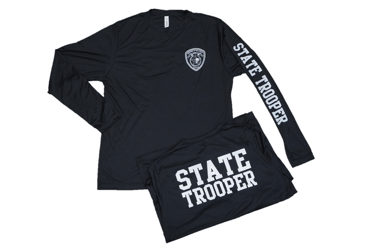 State Trooper DriFit Shirts- Long Sleeve