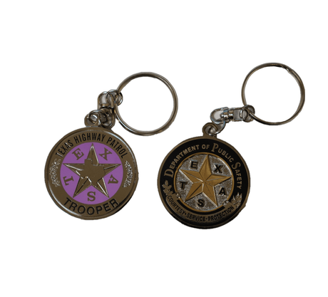 Trooper Coin Keychain