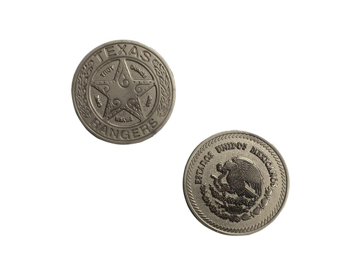 Texas Ranger Peso Coin